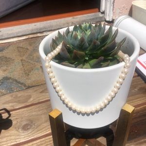 Vintage Adjustable Length Pearl Necklace
